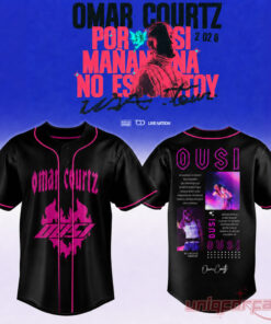 Omar Courtz World Tour 2026 Signed Jersey Black Collection