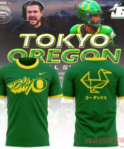 Oregon Ducks Release Tokyo Green Edition Tee