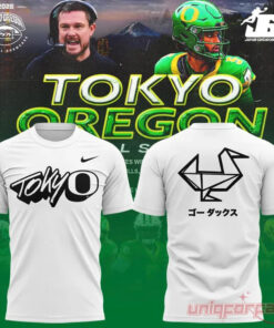 Oregon Ducks Release Tokyo White T-Shirt Special Edition