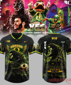 Oregon Ducks x Godzilla Edition Football Jersey