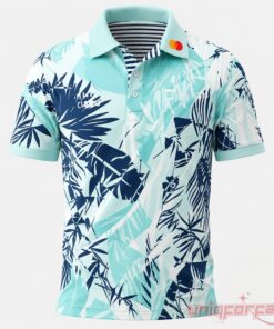 PGA Travelers Championship 2026 Golf Final Round Viktor Hovland Polo Shirt