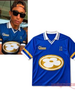 Pharrell Williams At FIFA World Cup 2026 Pont Neuf 1854 Flower Jersey Pharrell Williams At FIFA World Cup 2026 Pont Neuf 1854 Flower Jersey