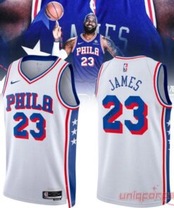 Philadelphia 76ers James #23 Basketball Jersey Philadelphia 76ers James #23 Basketball Jersey