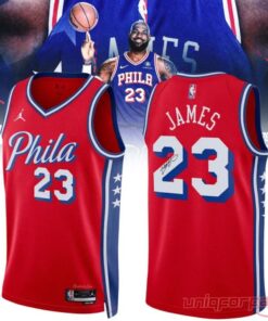 Philadelphia 76ers James #23 Basketball Jersey