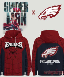 Philadelphia Eagles x Spider Man Collab Edition Limited Hoodie Philadelphia Eagles x Spider Man Collab Edition Limited Hoodie