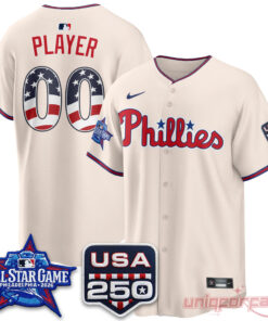 Philadelphia Phillies All-Star Game 2026 Custom Player Edition Jersey