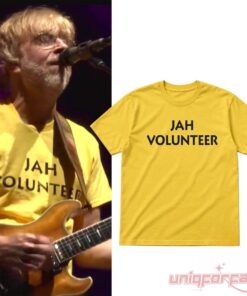 Phish Trey Anastasio Jah Volunteer 2026 Inspired Tee