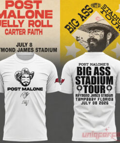 Post Malone Buccaneers Big Ass Stadium Tour 2026 Shirt Limited Edition Post Malone Buccaneers Big Ass Stadium Tour 2026 Shirt Limited Edition