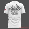 Post Malone Tampa Bay Buccaneers Big Ass Stadium Tour 2026 White Shirt back view showing the stadium sketch design