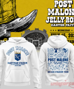 Post Malone x Kansas City Royals 2026 The BIG ASS Stadium Tour Part 2 Hoodie Collection