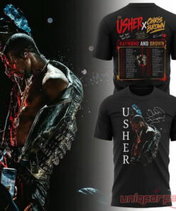 Raymond and Brown Tour Usher x Chris Brown 2026 Collection T-Shirt