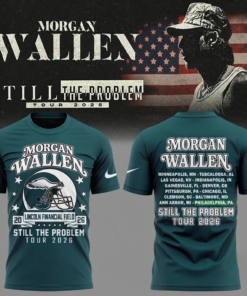 Morgan Wallen x Philadelphia Eagles Baseball Jersey Still The Problem Tour At Lincoln Financial Field 2026 Morgan Wallen x Philadelphia Eagles Baseball Jersey Still The Problem Tour At Lincoln Financial Field 2026