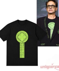 Robert Downey At SDCC 2026 Jr Doctor Doom Shirt