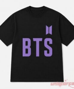Ronaldinho Brasil BTS Purple Logo Black Shirt