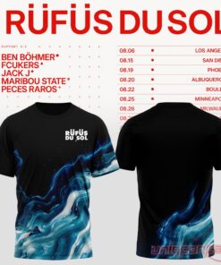 Rufus Du Sol 2026 Tour Collection T-Shirt Special Edition