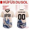 Rufus Du Sol 2026 Tour White Collection Hoodie