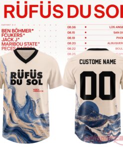 Rufus Du Sol 2026 Tour Football Jersey Edition