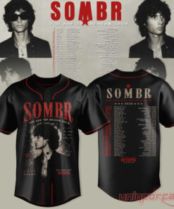 SOMBR You Are The Reason Tour 2026 Premium Baseball Jersey Collection