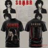 SOMBR You Are The Reason Tour 2026 Special Collection T-Shirt, black tee with artist profile graphic