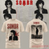SOMBR You Are The Reason Tour 2026 Special Collection T-Shirt, cream tee with red star graphic front design.
