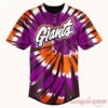 San Francisco Giants Grateful Dead Theme Night 2026 Baseball Jersey – tie-dye purple orange front with Giants script chest logo