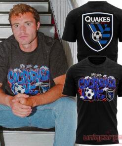 San Jose Earthquakes California Love Graffiti Graphic Limited T-shirt