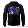 San Jose Earthquakes California Love Hoodie – black pullover front with bold blue graffiti California Love graphic and Quakes crest