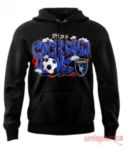 San Jose Earthquakes Graffiti Graphic Edition California Love Hoodie