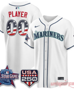 Seattle Mariners All-Star Game 2026 Custom Player Edition Jersey