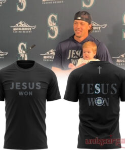 Seattle Mariners JESUS WON 2026 T-Shirt Limited Edition