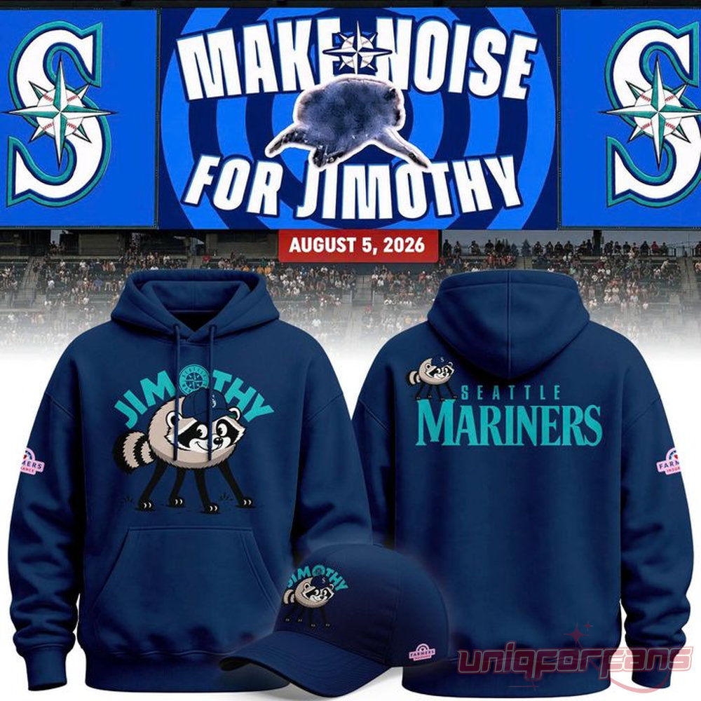 Seattle Mariners x Jimothy Hoodie Exclusive Edition Seattle Mariners x Jimothy Hoodie Exclusive Edition