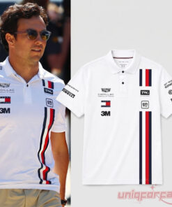 Sergio Perez Tommy Hilfiger x Cadillac Formula 1 Team Special 2026 Polo Shirt