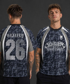 Slaughter To Prevail 2026 Grizzly Football Jersey