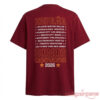 Spain 2026 World Cup Champions Shirt back view listing tournament host cities in bold typography