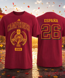 Spain Adidas 2026 FIFA World Cup Champions Trophy Shirt