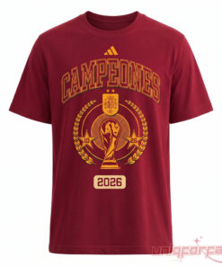 Spain Adidas 2026 FIFA World Cup Champions Trophy Shirt
