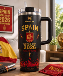 Spain FIFA World Cup 2026 Champions La Furia Roja Stanley Tumbler