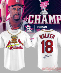 St. Louis Cardinals Jordan Walker Derby Champion Home Run Baseball Jersey