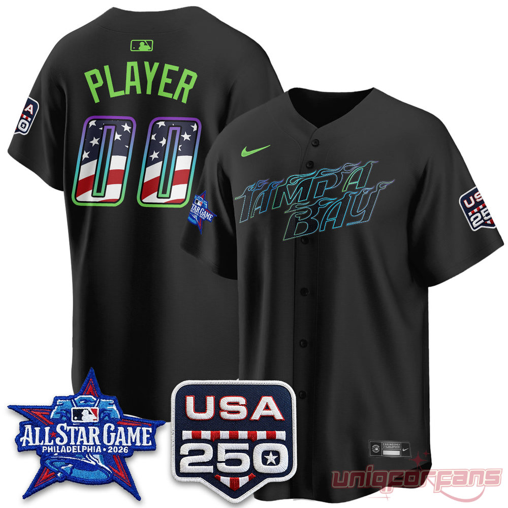 Tampa Bay Rays All-Star Game 2026 Special Edition Custom Player Jersey Tampa Bay Rays All-Star Game 2026 Special Edition Custom Player Jersey