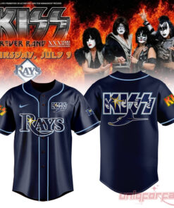 Tampa Bay Rays KISS Forever Band Tour 2026 Collection Baseball Jersey Tampa Bay Rays KISS Forever Band Tour 2026 Collection Baseball Jersey