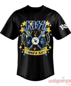 Tampa Bay Rays x KISS Tour Special Baseball Jersey