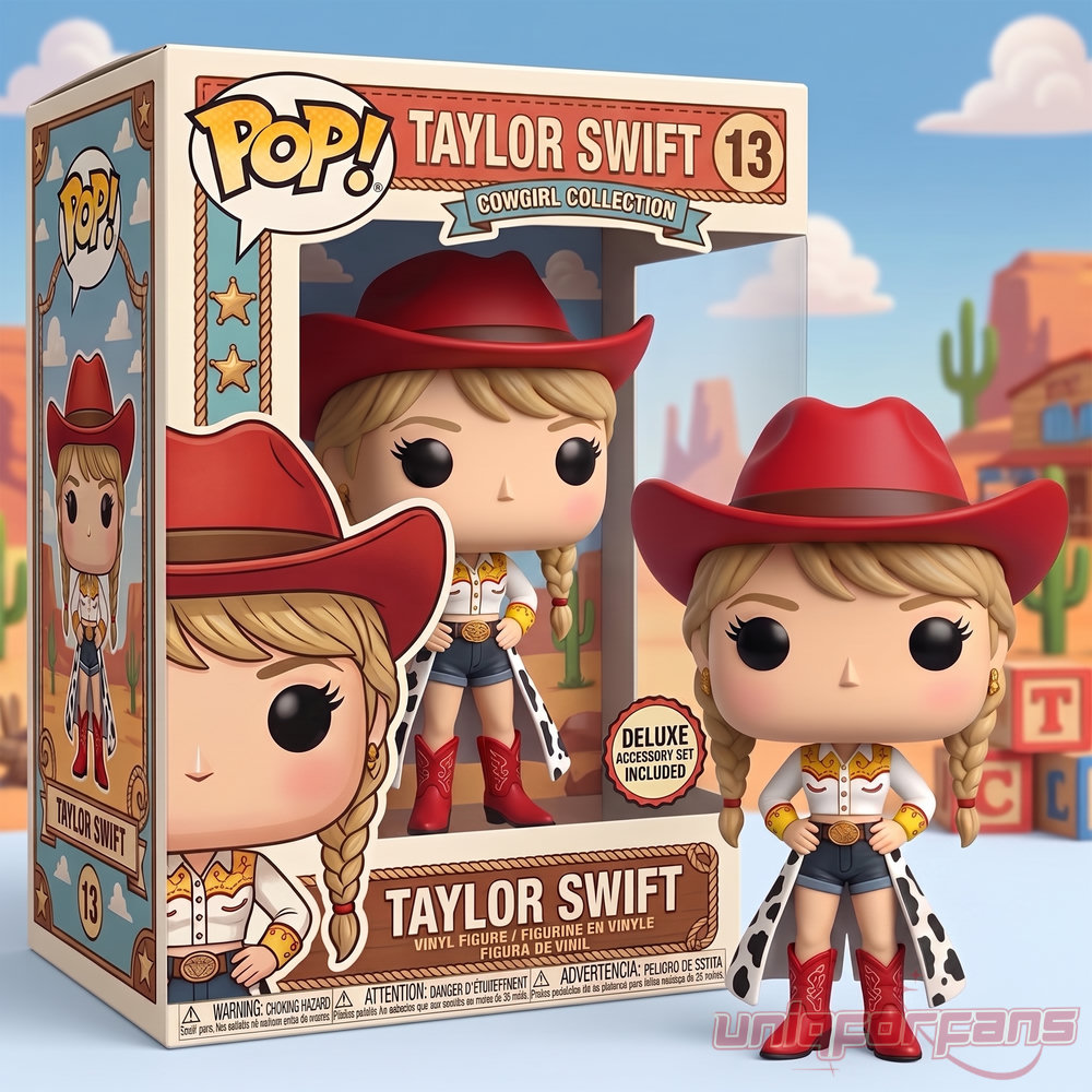 Taylor Swift Toy Story Jessie Cowgirl 2026 Edition Funko Pop Figure Taylor Swift Toy Story Jessie Cowgirl 2026 Edition Funko Pop Figure