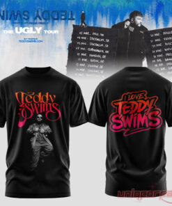 Teddy Swims 2026 Ugly Tour Black T-Shirt