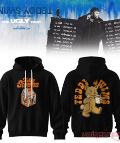 Teddy Swims Concert The Ugly Tour Black Hoodie Edition