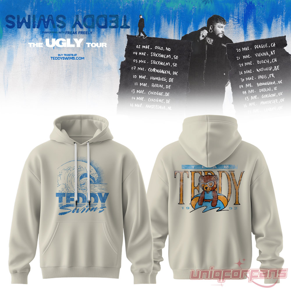 Teddy Swims Special Edition Hoodie The Ugly Tour 2026 Teddy Swims Special Edition Hoodie The Ugly Tour 2026