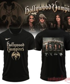 The Hollywood Vampires Tour T-Shirt Signed 2026 Collection The Hollywood Vampires Tour T-Shirt Signed 2026 Collection