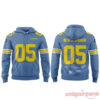 The Offspring SUPERCHARGED Worldwide in '26 North American Tour Edition Hoodie in blue with yellow number 05