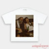 Tottenham Hotspur FC 2025 Fan Graphic T-Shirt in white, showcasing a bold front photo graphic of team personalities