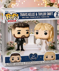 Travis Kelce And Taylor Swift Married Wedding 2-Pack Funko Pop Figures Limited Edition