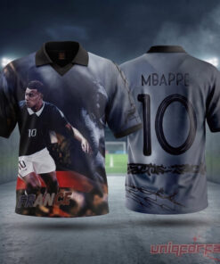 Travis Scott x Kylian Mbappe FIFA World Cup 2026 France Polo Shirt